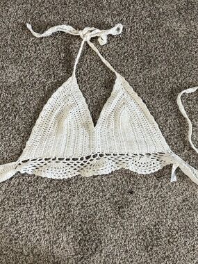 Crotchet crop top